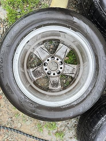 резина 16 с: Колеса в сборе 225 / 55 / R 16, Зима, Б/у, Комплект, Легковые, Литые, отверстий - 5 — 5