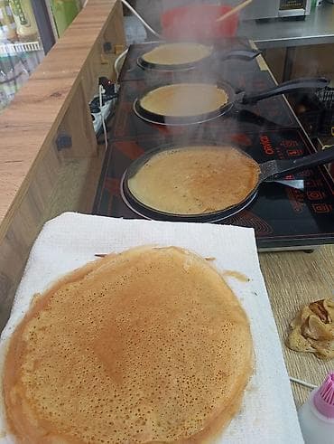 сковородка для блинов: Свежие тонкие блинчики - Готовим на нескольких сковородах — 1