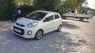 210 белый: Kia Morning: 2016 г., 1 л, Автомат, Бензин, Хэтчбэк — 2