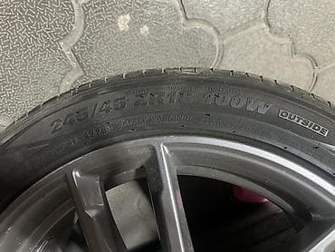 Колеса в сборе 275 / 45 / R 18, Лето, Б/у, Комплект, Легковые, Литые, отверстий - 5 — 3