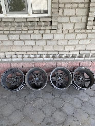 bbs 4 100: Литые Диски R 19 AMG, Комплект, отверстий - 5, Б/у — 7