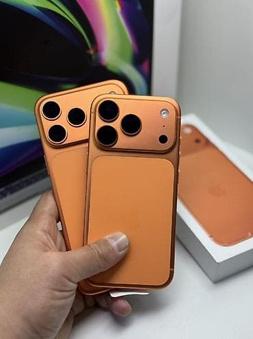 samsung galaxy tab e: IPhone 17 Pro Max, Новый, 256 ГБ, Оранжевый, Зарядное устройство, Защитное стекло, Чехол, В рассрочку, 100 % — 6