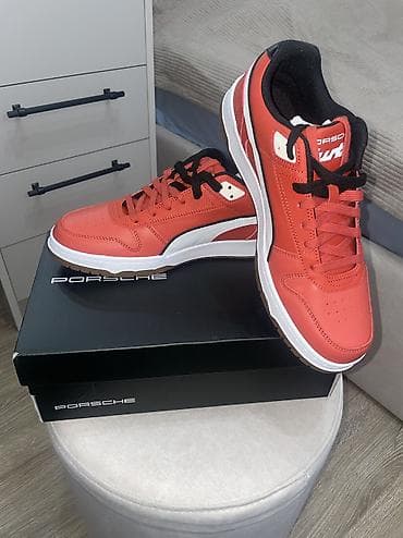 ecco 42: Мужские кроссовки, 43, 44, Puma, Новый, цвет - Красный, Самовывоз — 1