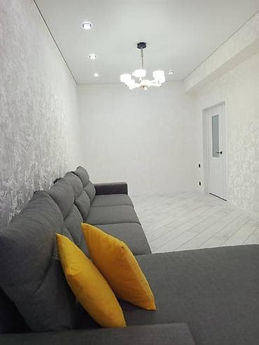 двухкомнатная: 2 комнаты, 62 м², Элитка, Аламедин-1 мкр Элитка, 6 этаж, Дизайнерский ремонт — 7