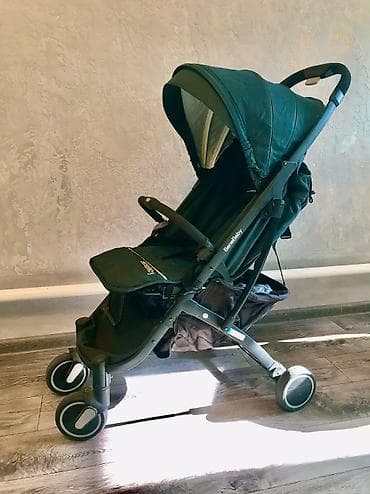foo foo: Коляска, цвет - Зеленый, Б/у — 3
