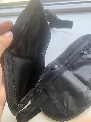 Личные вещи: Поясные сумки (бананки) Nike, две расцветки: черная и темно‑серая. По — 5