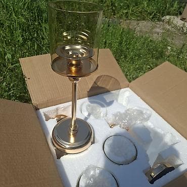 Подсвечники: Набор декоративных подсвечников в классическом европейском стиле — 2