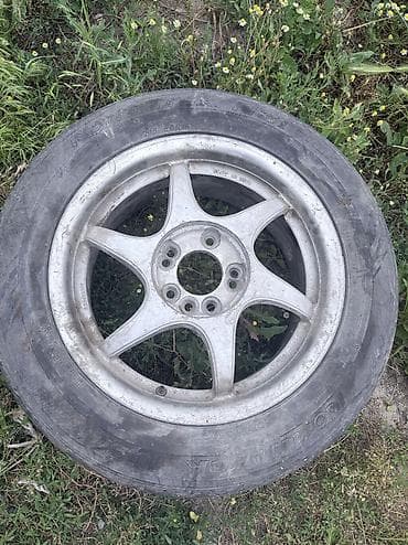 летние шины в рассрочку: Колеса в сборе 215 / 60 / R 16, Зима, Б/у, 1 шт, Легковые, Литые, отверстий - 8 — 1