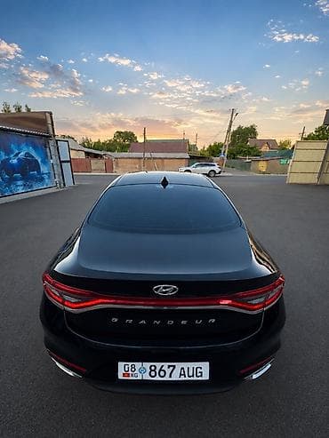 170: Hyundai Grandeur: 2017 г., 3 л, Автомат, Газ, Седан — 2