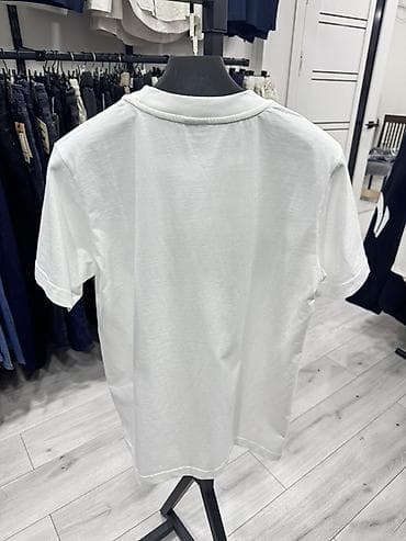 Эркектер кийими: Эркектердин футболкасы, S, M, L, Boss, Жаңы, түсү - Ак, Өзү алып кетүү — 3