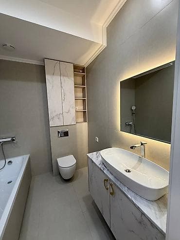 германская: 2 комнаты, 82 м², Асанбай мкр Элитка, 2 этаж — 7