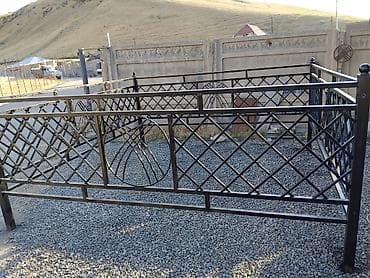 Деревянные заборы: Деревянная ограда для могилы - Материал: массив древесины — 4