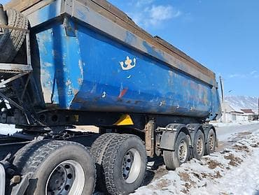 belarus mtz 82 2: Прицеп, Schmitz Cargobull, Самосвал, Б/у — 3