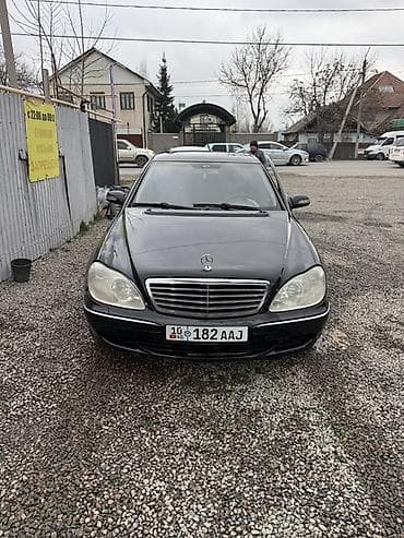 amg 55: Mercedes-Benz S-Class: 2002 г., 5 л, Автомат, Бензин, Седан — 8