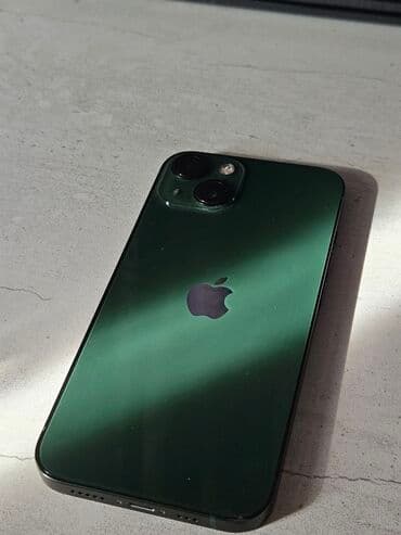 обменяю на: IPhone 13, Б/у, 128 ГБ, Зеленый, Зарядное устройство, Коробка, 80 % — 2