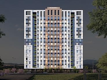 royal: 1 комната, 47 м², Пишпек Элитка, 15 этаж, ПСО (под самоотделку) — 5