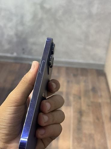 aple woth: IPhone 14 Pro Max, Б/у, 256 ГБ, Deep Purple, Зарядное устройство, Защитное стекло, Чехол, В рассрочку, 84 % — 3