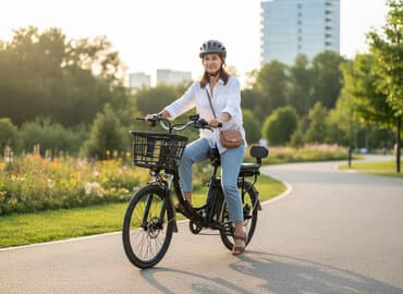 я ищу степ рф 1: Электровелосипед, Б/у — 1