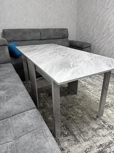 столы: Стол трансформер Для зала, Раскладной стол, Длина, см: 170 см, цвет - Белый — 1