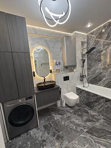 2 комнатную квартира: 2 комнаты, 60 м², 8 этаж, Дизайнерский ремонт — 8