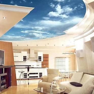 звёздное небо: Натяжной потолок Глянцевое, Матовое, 3D потолки Гарантия, Бесплатная консультация, Бесплатный замер — 4