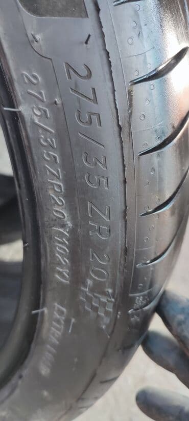 где купить резину на авто: Шины 275 / 35 / R 20, Лето, Б/у, Комплект, Легковые, Michelin — 3