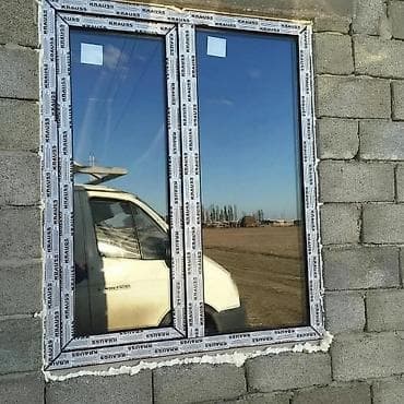 Пластиковое окно с двойным остеклением от производителя Krauss