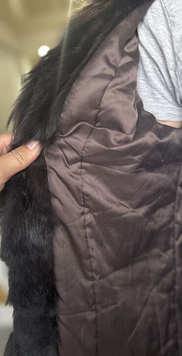 расторопша купить в бишкеке: Продается шуба(нат.кролик)размер 40/42,длина ниже колена (я ростом — 9