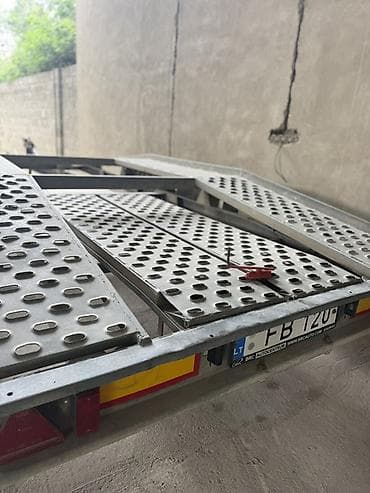 Прицеп, Special trailer, Сar carrier trailer, до 3,5 т, Б/у — 5