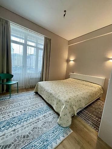 123: 2 комнаты, 64 м², Асанбай мкр Элитка, 7 этаж, Дизайнерский ремонт — 1