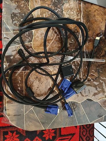 шнур hdmi vga: Набор кабелей и переходников для подключения видеоустройств. Состав — 1