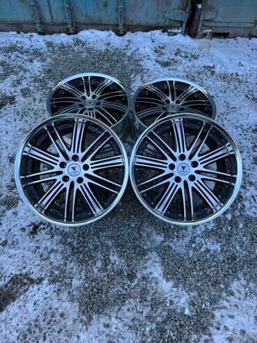 racing: Литые Диски R 19 Work, Комплект, отверстий - 5, Б/у — 8