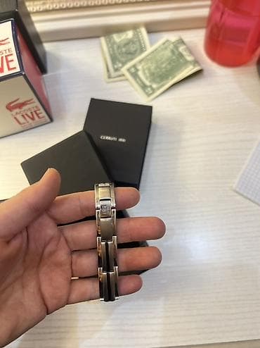 парный браслет: Браслет, Проба 958, Мужские, Новый — 2