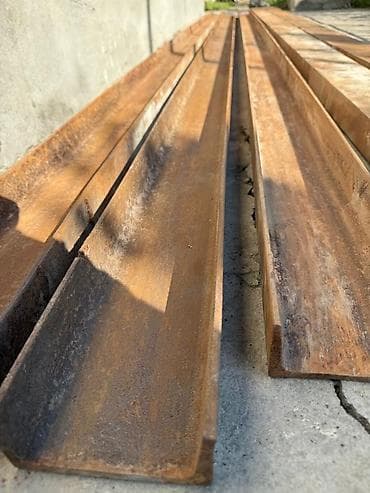 Швеллеры, Высота: 12 см, Без покрытия, В розницу, Б/у, Резка