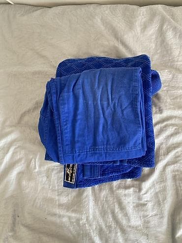 шым мужской: Мужской спортивный костюм, M, Новый, цвет - Синий, Самовывоз, Платная доставка — 1