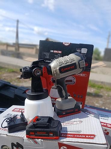 красочный пистолет: Электрический краскопульт, В наличии — 2