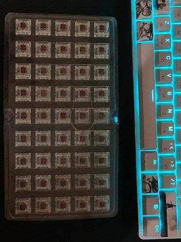 logitech g703: Клавиатура, Glorious, Механическая, Проводное подключение, Размер: 60% — 3