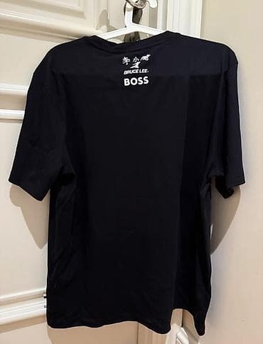 nike teech: Мужская футболка, L, Boss, Новый, цвет - Черный — 2