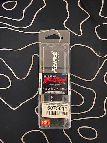 Оперативная память, Новый, Kingston Fury, 16 ГБ, DDR5, 6000 МГц, Для ПК