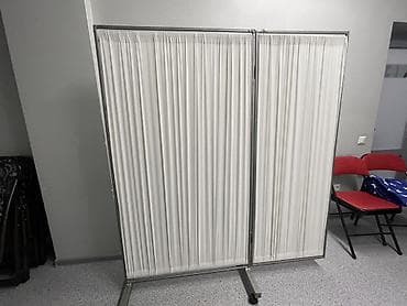 Жабуулар, бөлгүчтөр: Ширма, бөлгүч Материалы: Тигилме, Секция саны: 2, Дөңгөлөктөрдө, Салон үчүн lalafo.kg да — 2 Жабуулар, бөлгүчтөр: Ширма, бөлгүч Материалы: Тигилме, Секция саны: 2, Дөңгөлөктөрдө, Салон үчүн — 2