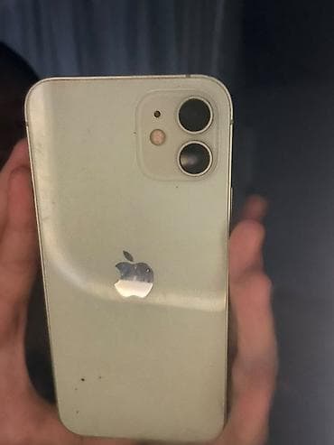 IPhone 12, Б/у, 128 ГБ, Голубой, Чехол, 79 % — 4