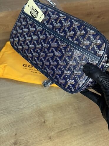 косметичка мужская: Сумка-несессер от Goyard с узнаваемым принтом Goyardine. Выполнена в — 2