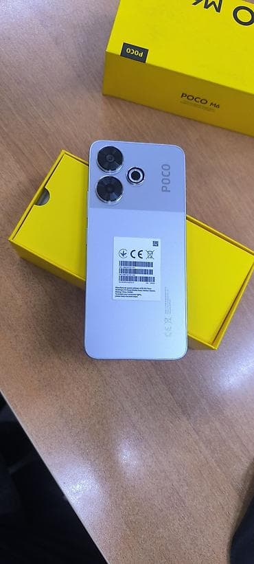deco e4: Poco M6, Новый, 256 ГБ, цвет - Серебристый, 2 SIM — 2