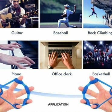 резинка отук: Эспандеры пальчиковые ⠀ Нагрузка: ⠀ Легкая-голубой 3 кг. Средняя-синий — 3