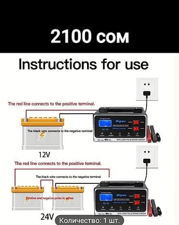 зарядка на аккумулятор машины: Универсальное зарядное устройство для автомобильных аккумуляторов KXIY — 5