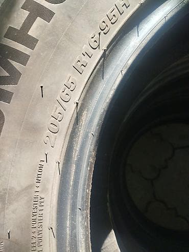 r16 sonata: Шины 205 / 65 / R 16, Всесезонная, Б/у, Комплект, Корея, Kumho — 1