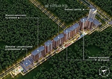 2 комнатная квартира псо: 2 комнаты, 84 м², Элитка, 9 этаж, Готовая ПСО (под самоотделку) — 3
