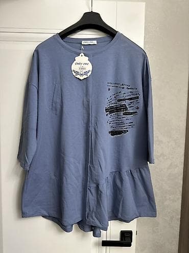 Женская одежда: Туника Only One, модель 7203 Размер : 52-54 - Цвет: пыльно‑голубой - — 3