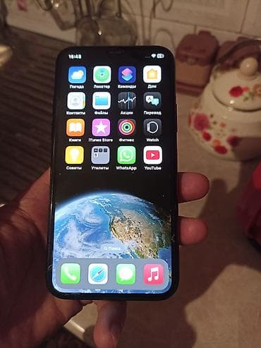 apple iphone x: IPhone 11 Pro, Б/у, 64 ГБ, Зеленый, 80 % — 4