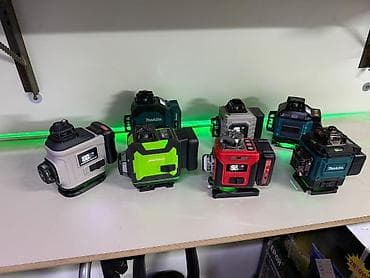 выбор: Лазерные уровни с зелёным лучом (360°), аккумуляторные - Тип — 4